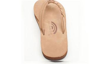 Rainbow Sandals | Flirty Braidy Single Layer w/ Braided Strap