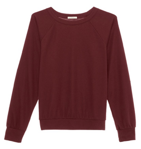 Eberjey | Mina Ringer Sweatshirt